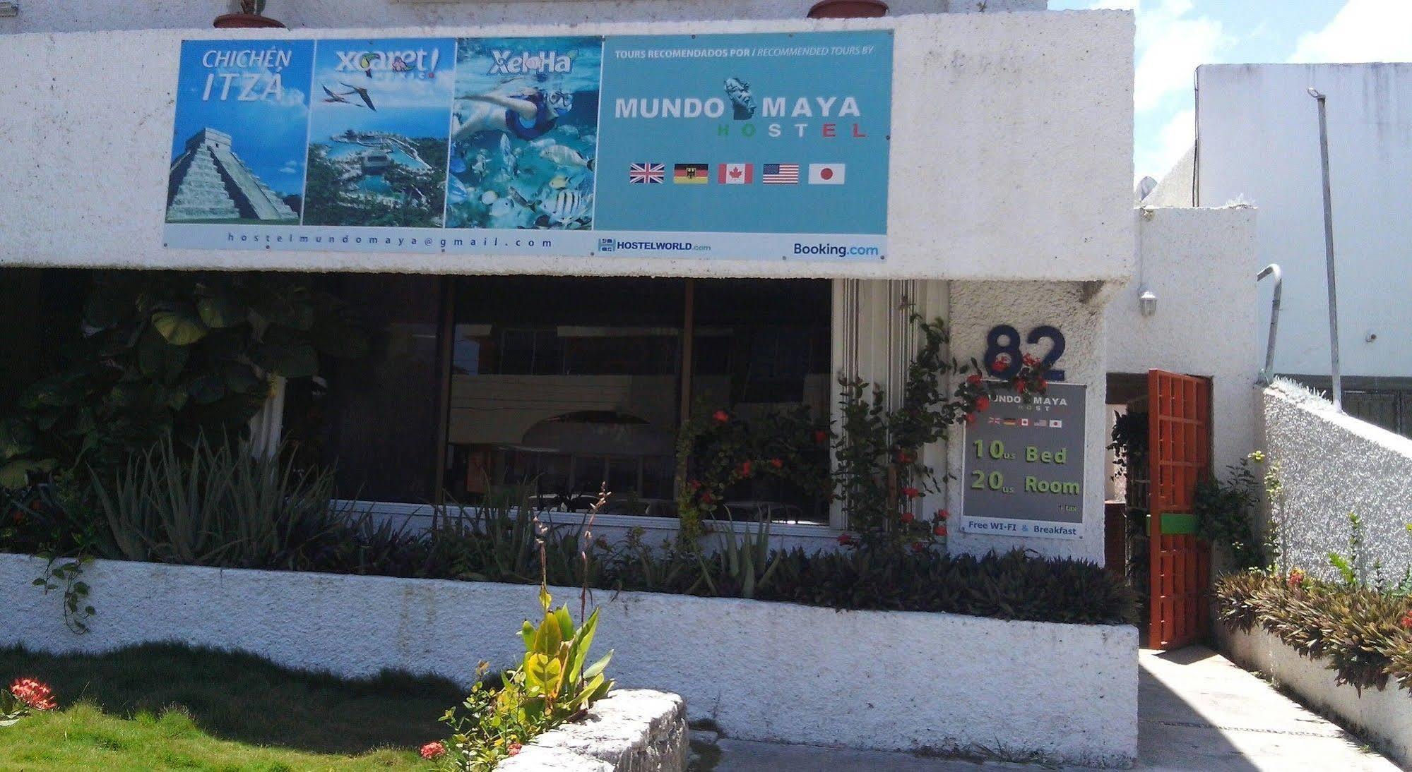 Hostel Mundo Maya Cancún Esterno foto